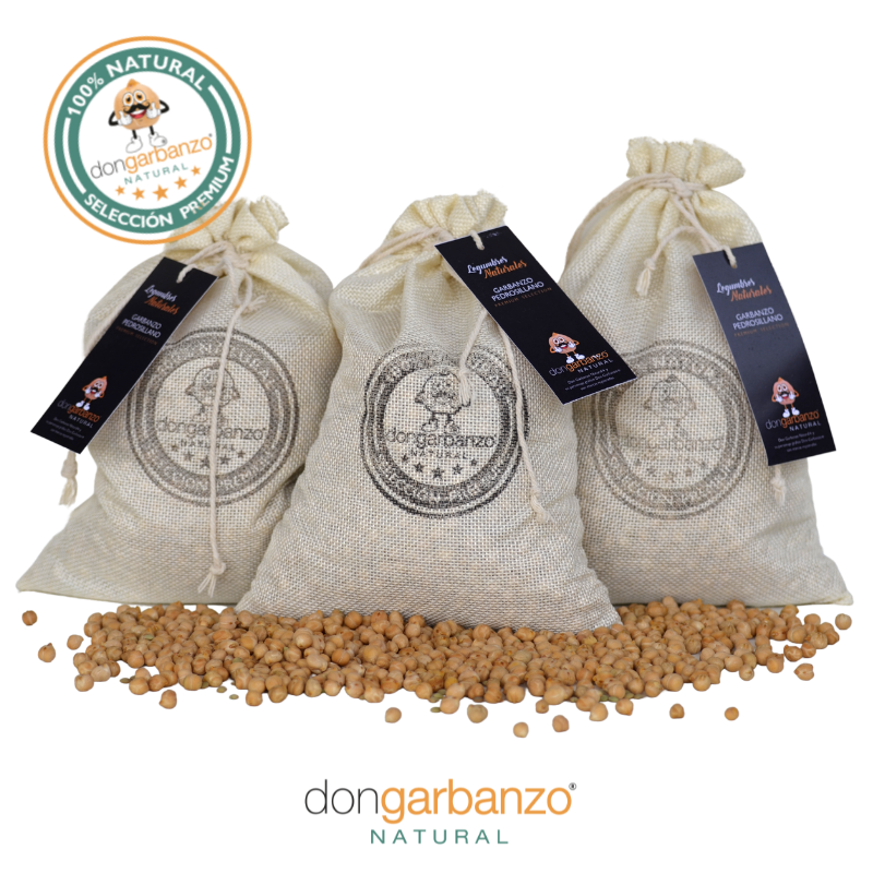 Lote 3 kgs. Don Garbanzo Natural® Saquitos Premium